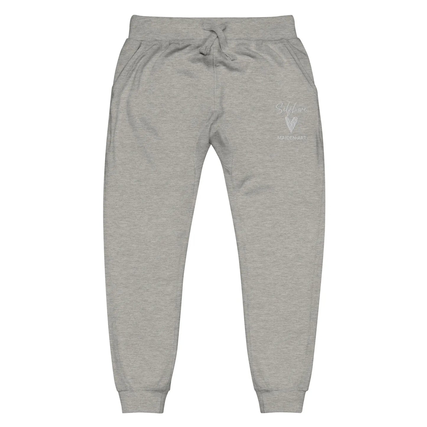 Unisex Fleece Sweatpants with Embroidery – Stylish & Cozy Fashion Sweatpants