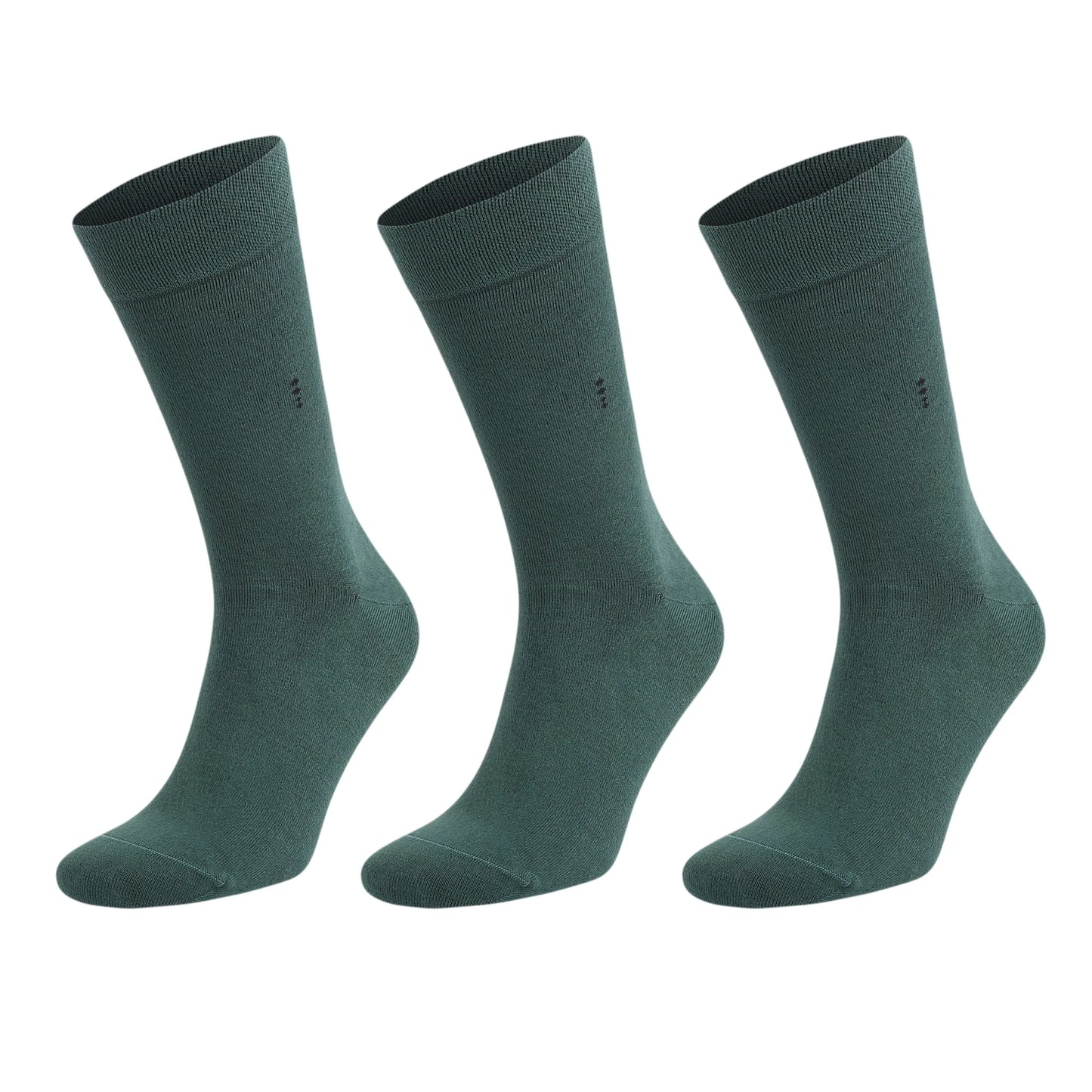 Bamboo Dress Socks for Men – Seamless Toe, Crew Length, Size 8-11.5, by M.O.S