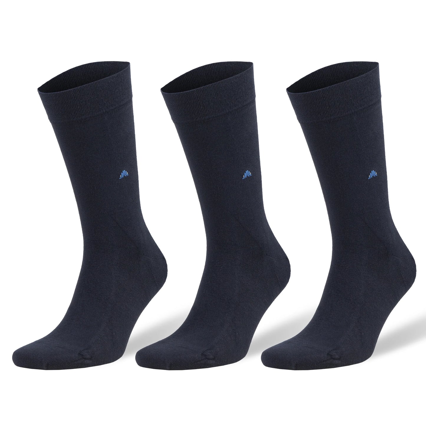 Bamboo Dress Socks for Men – Seamless Toe, Crew Length, Size 8-11.5, by M.O.S