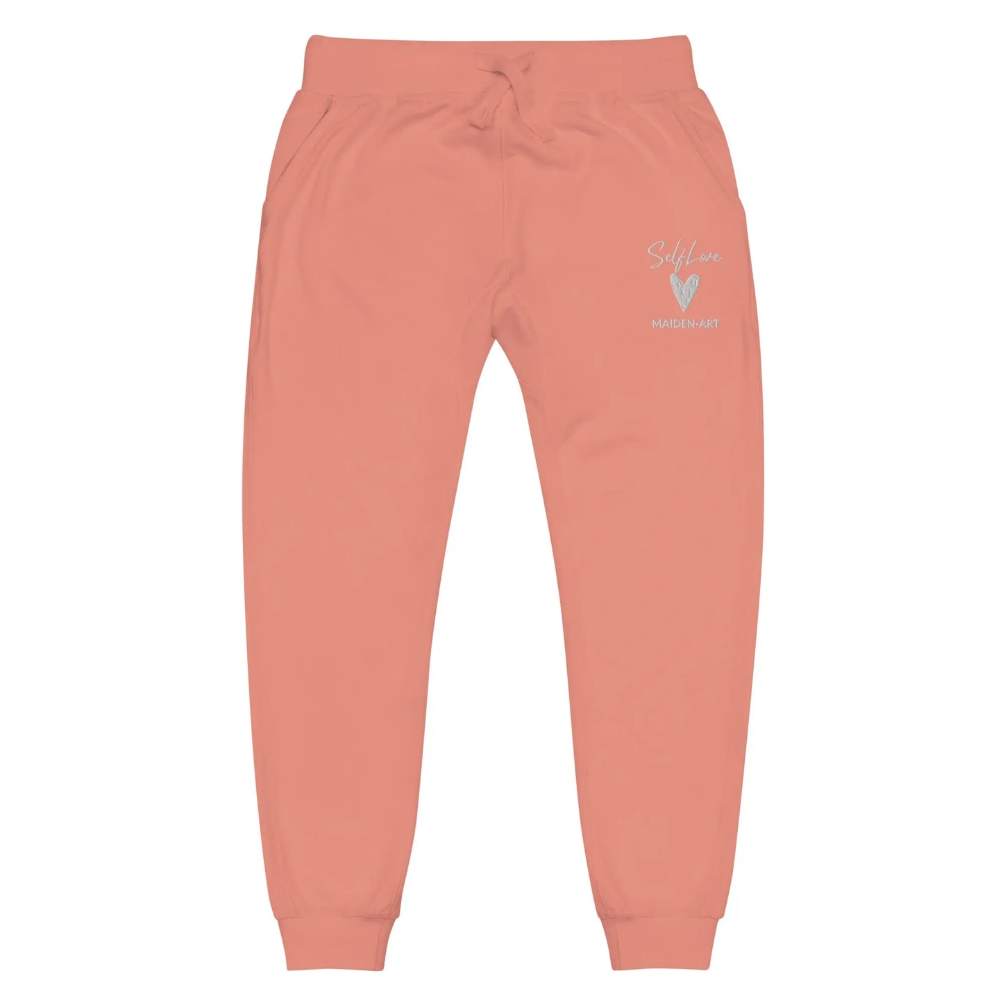 Unisex Fleece Sweatpants with Embroidery – Stylish & Cozy Fashion Sweatpants