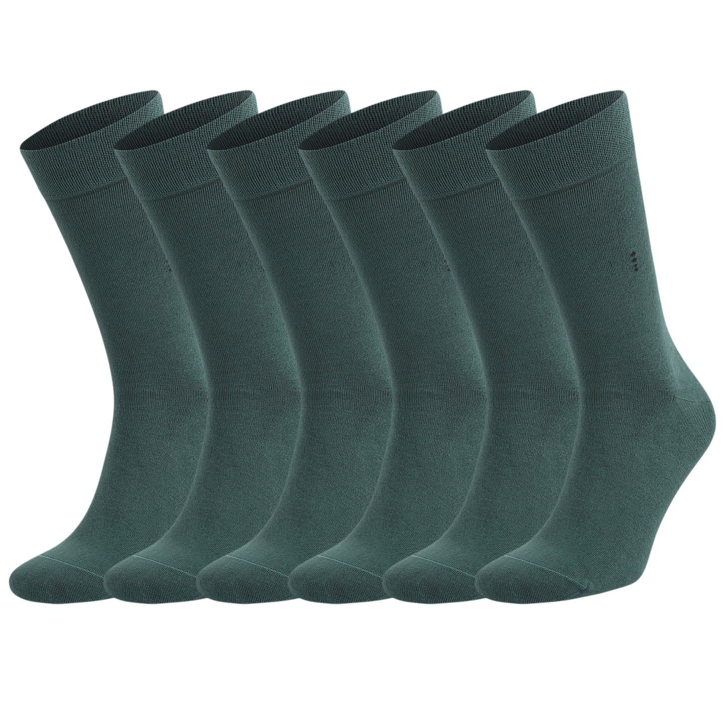 Bamboo Dress Socks for Men – Seamless Toe, Crew Length, Size 8-11.5, by M.O.S